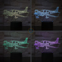 Aeroplane Low Wing Airplane Night Light