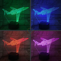 Aeroplane Night Light Private Jet Lamp