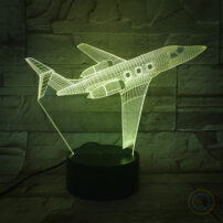 Aeroplane Night Light Private Jet Lamp