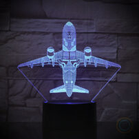 Aircraft Desk Lamp LED Touch Night Light