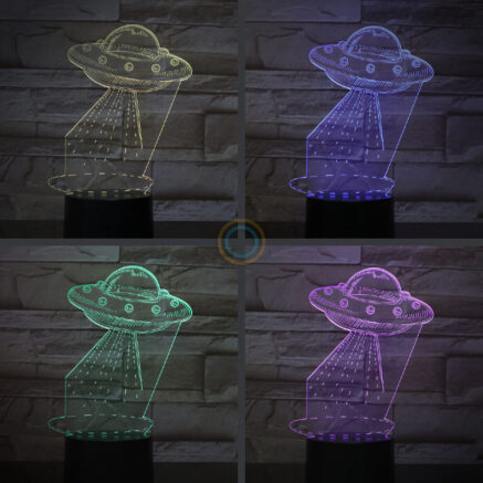 Alien UFO Desk Lamp UAP Night Light
