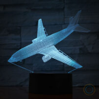 Cargo Aircraft Night Light LED Remote Lamp