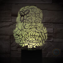Christmas Santa Desk Lamp LED Light
