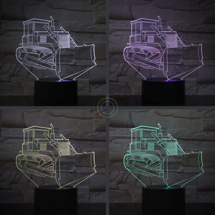 Crawler Dozer Night Light Heavy Equipment Lamps