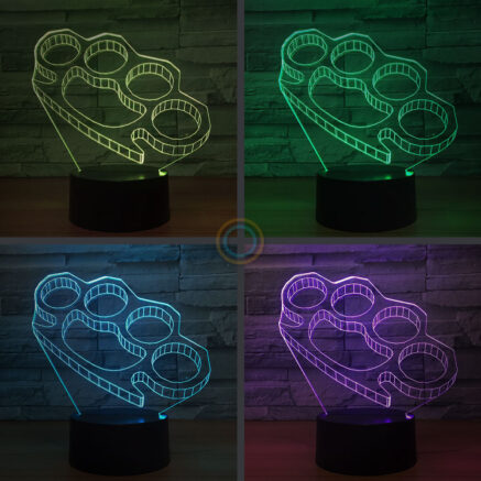 Desk Lamp Self-defence Kunckle Light