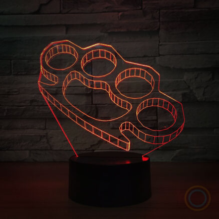 Desk Lamp Self-defence Kunckle Light