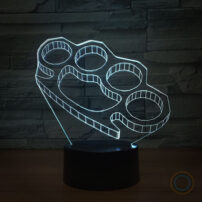 Desk Lamp Self-defence Kunckle Light