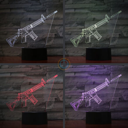 Desk Lamp Weapon Gift Idea for Gamers