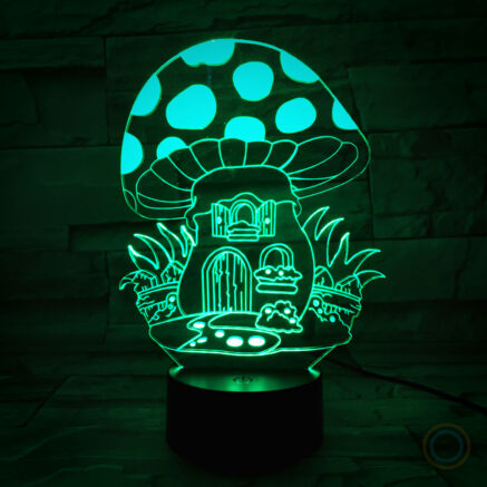 Fairy Cozy House Mushroom Night Light