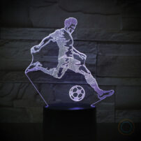Football Player Night Light for Soccer Lovers