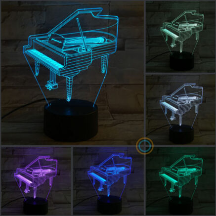 Grand Piano Night Light Instrument Lamp