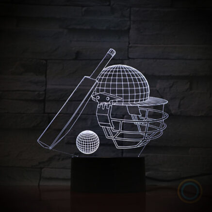 Helmet Ball Cricket Night Light LED Lamp