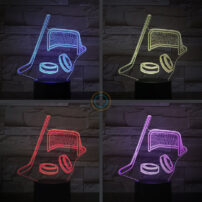 Ice Hockey Night Light Acrylic Lamp LED