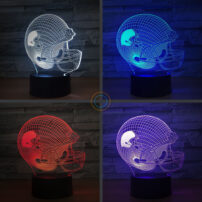 Illusional American Football Helmet Desk Lamp