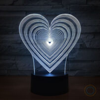 Infinite Love Night Light Desk Lamp