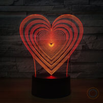Infinite Love Night Light Desk Lamp