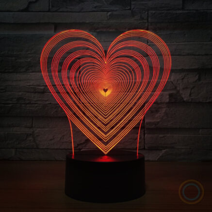Infinite Love Night Light Desk Lamp