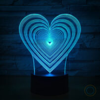 Infinite Love Night Light Desk Lamp
