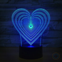 Infinite Love Night Light Desk Lamp