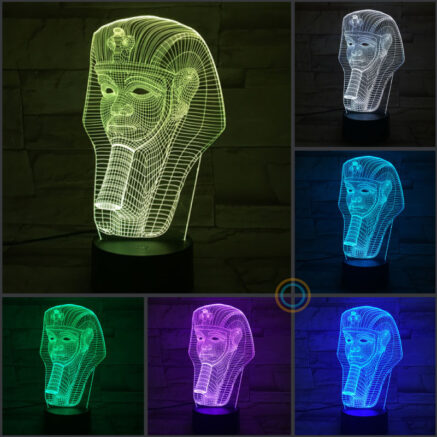 LED Night Light Egypt Tutankhamun Mask