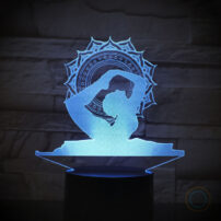 LED Night Light Yoga Full Bow Pose