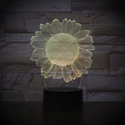 Helianthus Sunflower Desk Lamp RGB LED Lamp