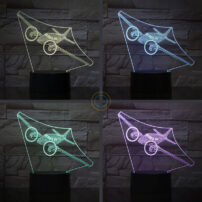 Light Aircraft Desk Lamp LED Acrylic Light