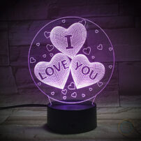 Love Theme Night Light Romantic Gift
