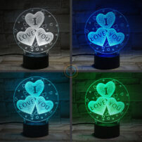 Love Theme Night Light Romantic Gift
