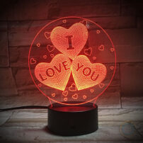 Love Theme Night Light Romantic Gift