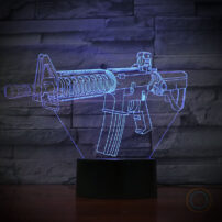 Night Light Firearm Model for Shoot Game Lovers