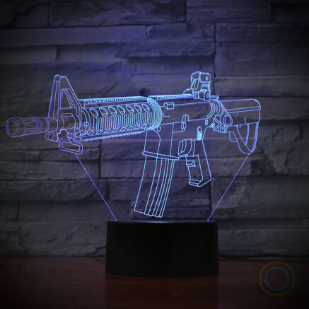 Night Light Firearm Model for Shoot Game Lovers