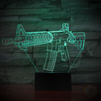 Night Light Firearm Model for Shoot Game Lovers