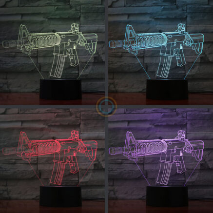 Night Light Firearm Model for Shoot Game Lovers