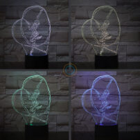 Ribbon Gymnastics Night Light LED Lamp