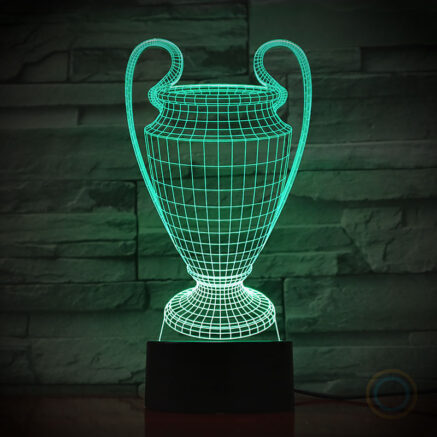 Optical Illusion Champion Trophy Night Light