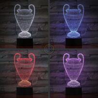 Optical Illusion Champion Trophy Night Light