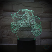 Optical Night Light LED Motorcross Bike Lamp