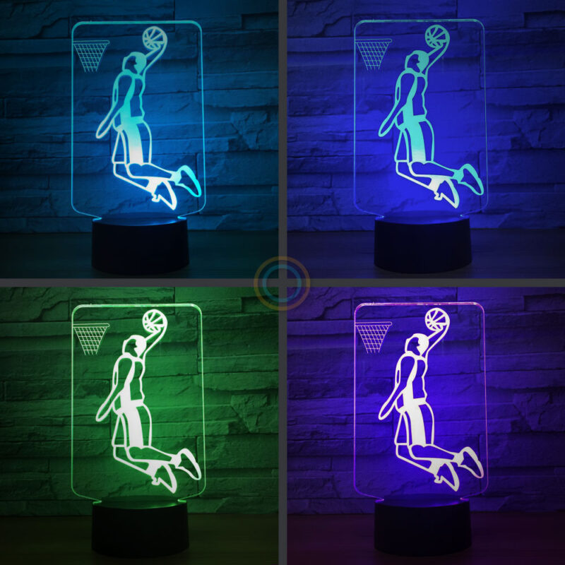 Slam Dunk Night Light Basketball Lamp