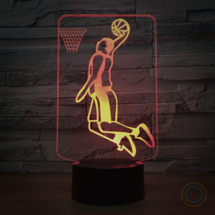 Slam Dunk Night Light Basketball Lamp