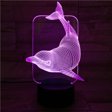 Smart Dolphin Night Light LED Lamp for Kids