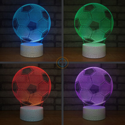 Soccer Desk Lamp Football Night Light