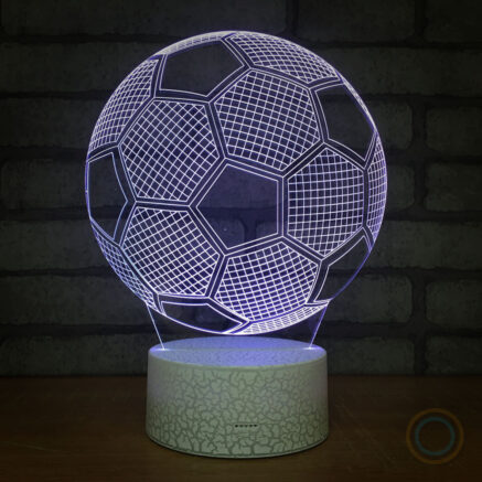 Soccer Desk Lamp Football Night Light