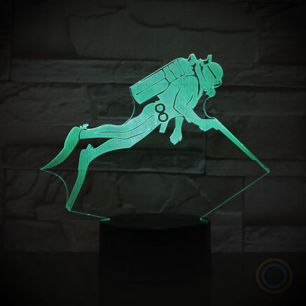 Spearfishing Desk Lamp Dive Fishing LED Lamp