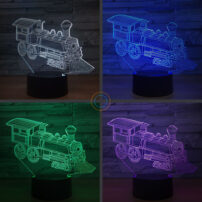 Steam Locomotive Lamp Train Night Light