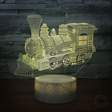 Steam Train Engine Touch Desk Lamp
