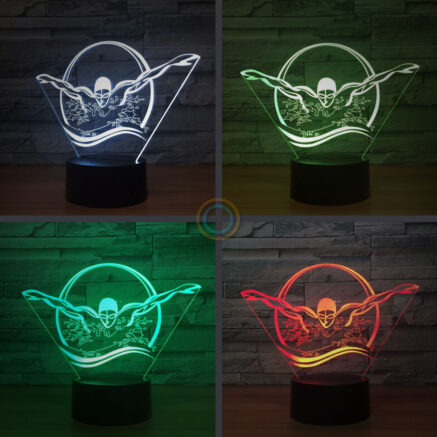 Swimmer Desk Lamp Swim LED Night Light
