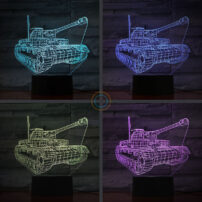 Table Lamp Tank Model Palyroom Night Light