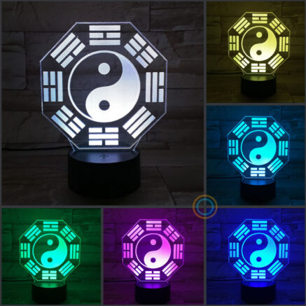 Tai Chi Desk Lamp Bagua Fengshui Lamp