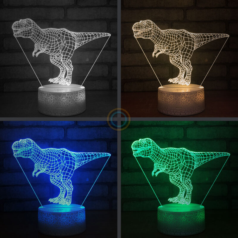 Tyrannosaurus Rex Night Light Dinosaur Lamp